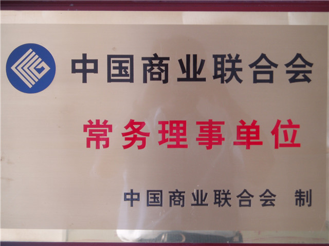 中國商業(yè)聯(lián)合會(huì )常務(wù)理事單位